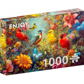 Chirps and Flutters, Enjoy Puzzle 1000stukjes