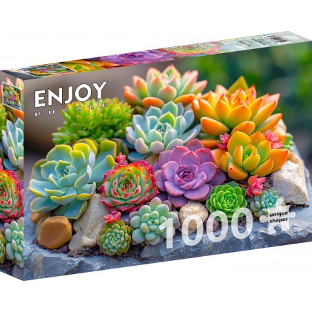 Succulents, Enjoy Puzzle 1000stukjes Succulents, Enjoy Puzzle 1000stukjes
