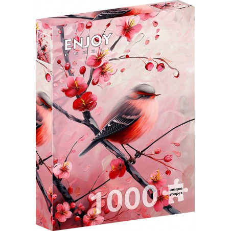 Ruby Songbird, Enjoy Puzzle 1000stukjes Ruby Songbird, Enjoy Puzzle 1000stukjes