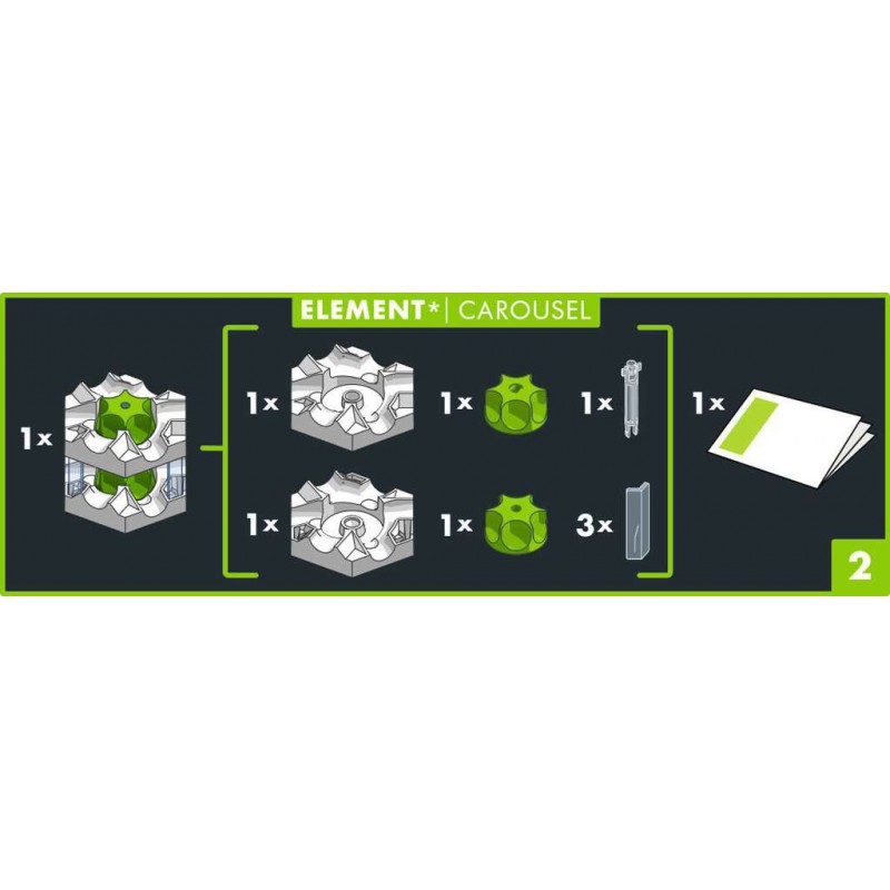 GraviTrax Uitbreiding PRO Element Carousel