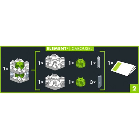 GraviTrax Uitbreiding PRO Element Carousel GraviTrax Uitbreiding PRO Element Carousel