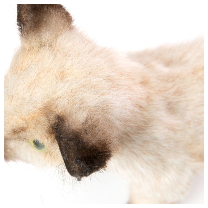 Siamese kat kitten zwart/wit, 33cm - Hansa Creation