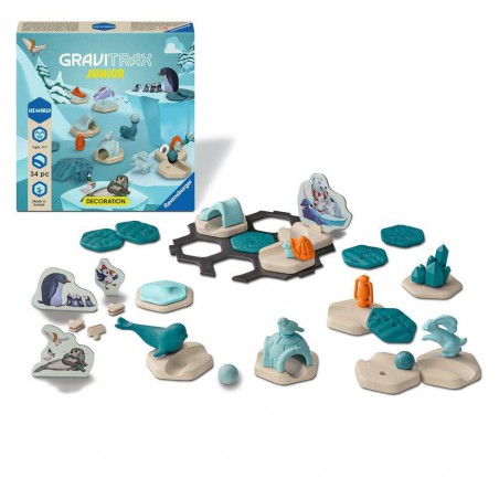 Gravitrax Junior: Uitbreiding Ice Ravensburger Gravitrax Junior: Uitbreiding Ice Ravensburger