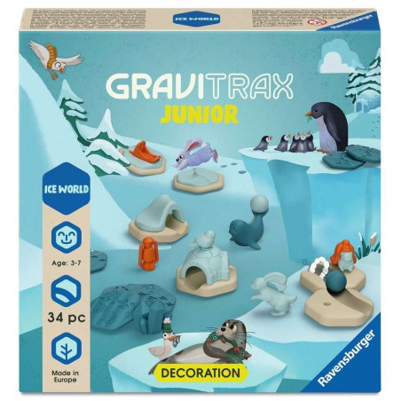 Gravitrax Junior: Uitbreiding Ice Ravensburger Gravitrax Junior: Uitbreiding Ice Ravensburger
