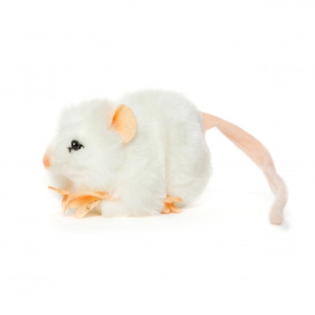 Rat wit, 12cm - Hansa Creation Rat wit, 12cm - Hansa Creation