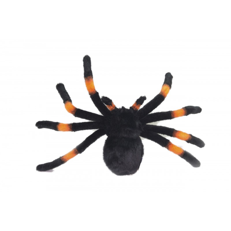 Roodknievogelspin zwart/oranje, 32cm - Hansa Creation