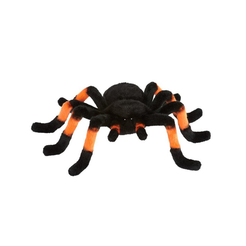 Roodknievogelspin zwart/oranje, 32cm - Hansa Creation