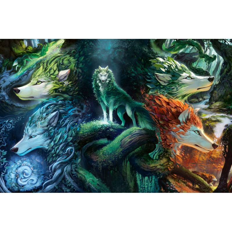 Ravensburger 7000stukjes Wolves
