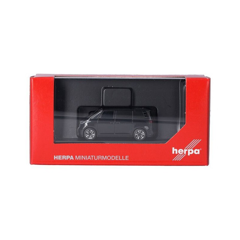 VW ID. Buzz (zwart) 1:87, Herpa