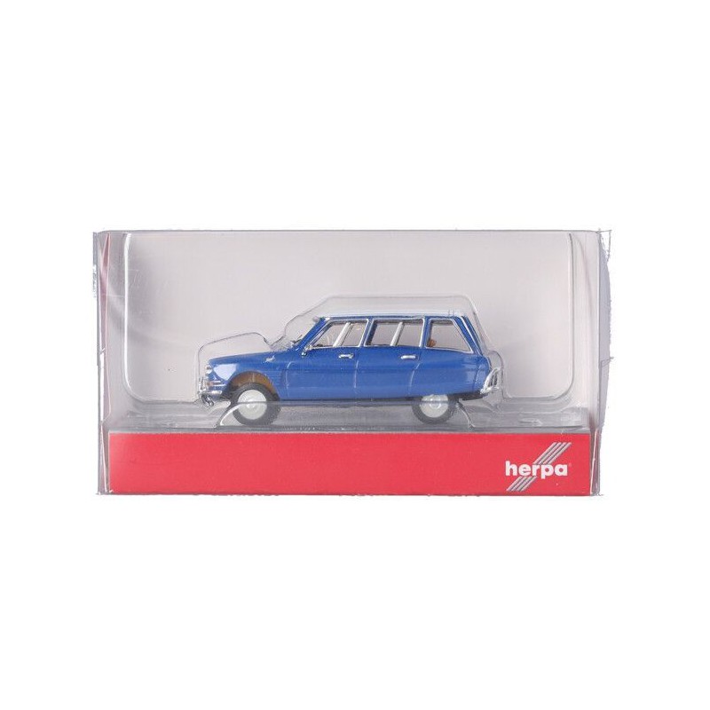 Citroen AMI 6 Break (blauw metallic) 1:87, Herpa