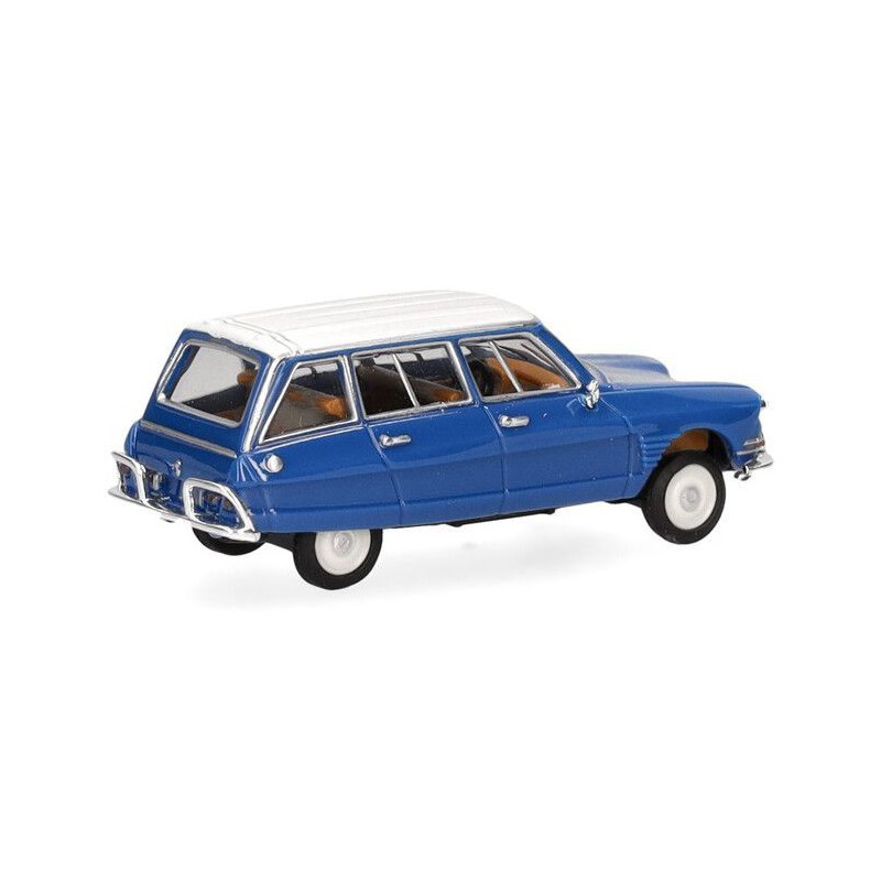 Citroen AMI 6 Break (blauw metallic) 1:87, Herpa