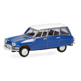 Citroen AMI 6 Break (blauw metallic) 1:87, Herpa