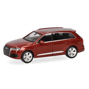Audi Q7 (rood metallic) 1:87, Herpa