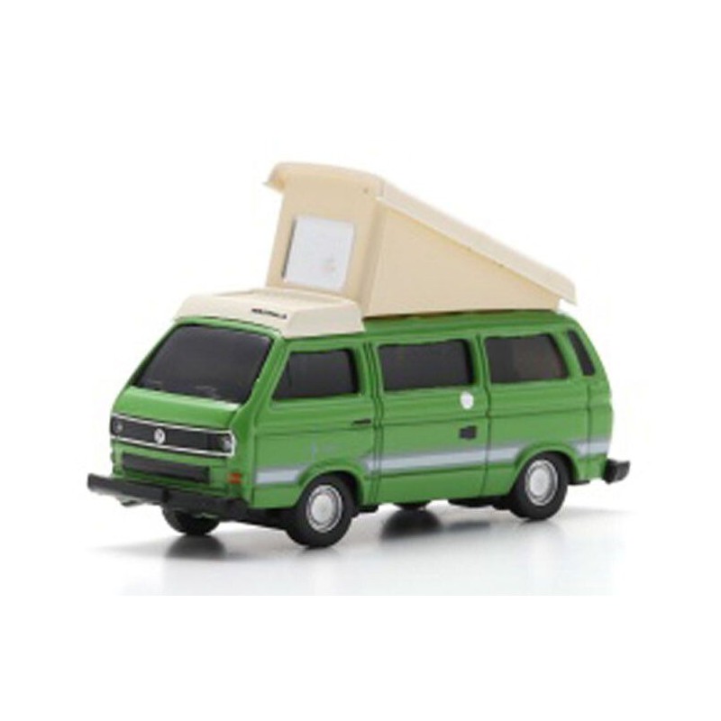 VW T3b Campingbus (groen/wit) 1:87, Schuco