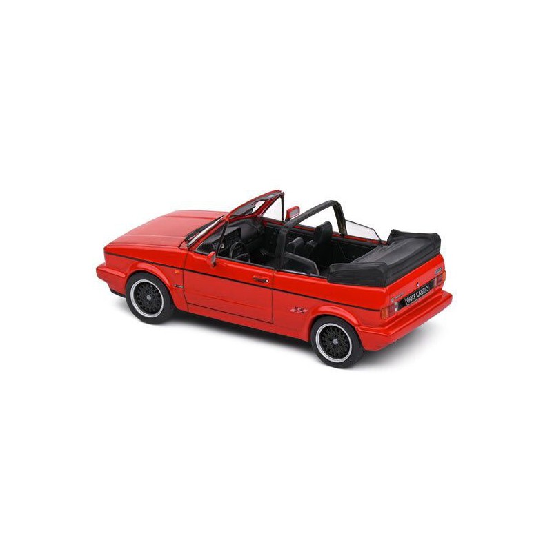 VW Golf I cabrio sportline '92 (Rood) - 1:43 - Solido