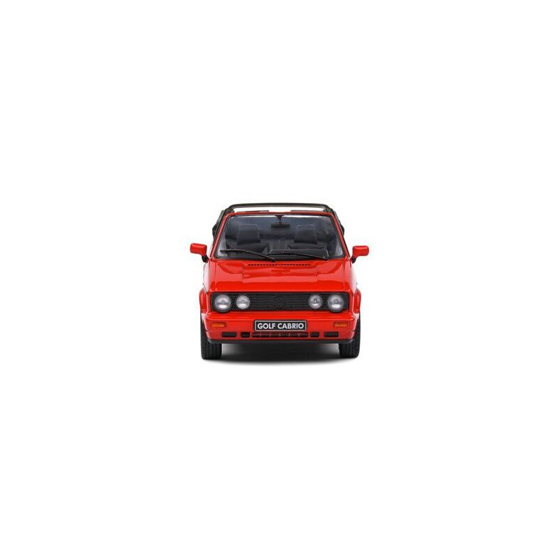 VW Golf I cabrio sportline '92 (Rood) - 1:43 - Solido