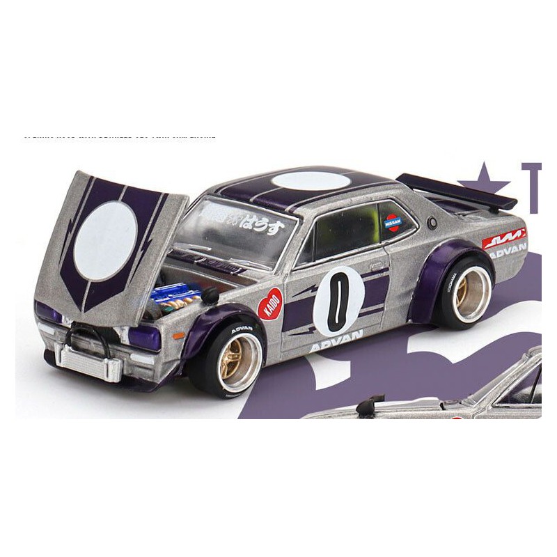 Nissan Skyline GT-R (KPGC10) Kaido Works V1 '69 1:64, Mini GT