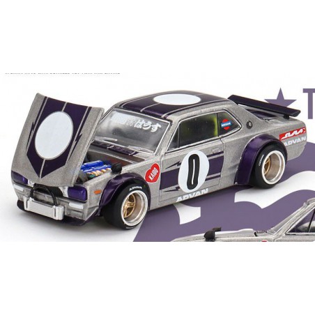 Nissan Skyline GT-R (KPGC10) Kaido Works V1 '69 1:64, Mini GT