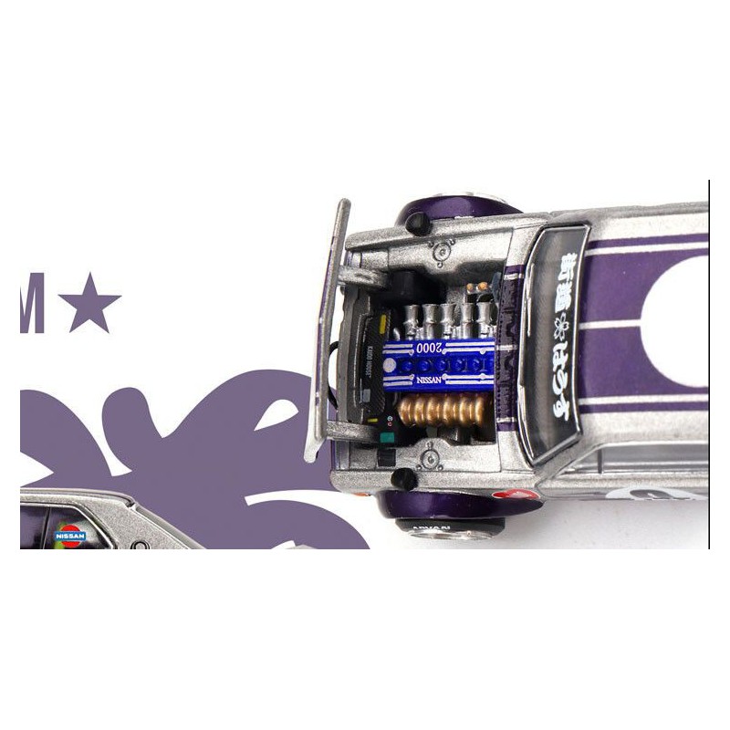 Nissan Skyline GT-R (KPGC10) Kaido Works V1 '69 1:64, Mini GT