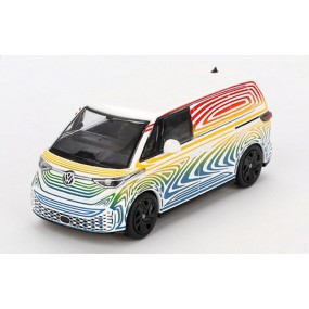 VW ID. Buzz Prototype Rainbow '22 1:64, Mini GT