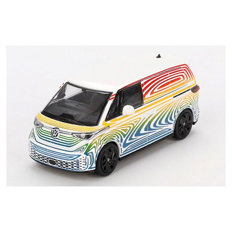 VW ID. Buzz Prototype Rainbow '22 1:64, Mini GT