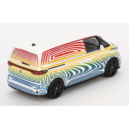 VW ID. Buzz Prototype Rainbow '22 1:64, Mini GT