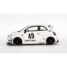 Fiat 595 Abarth LB-Works X Abas Works Gara Nr.49 '24 (Wit)1:64, Mini GT
