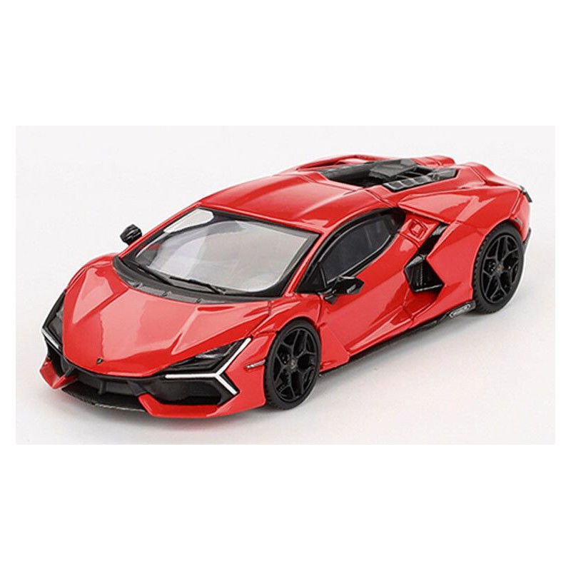 Lamborghini Revuelto Arancio Dac Lucido '24(Rood)1:64, Mini GT