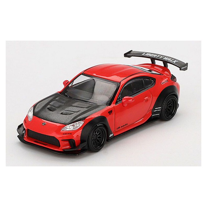 Toyota GR86 '24, Rood (LB Nation red) 1:64, Mini GT