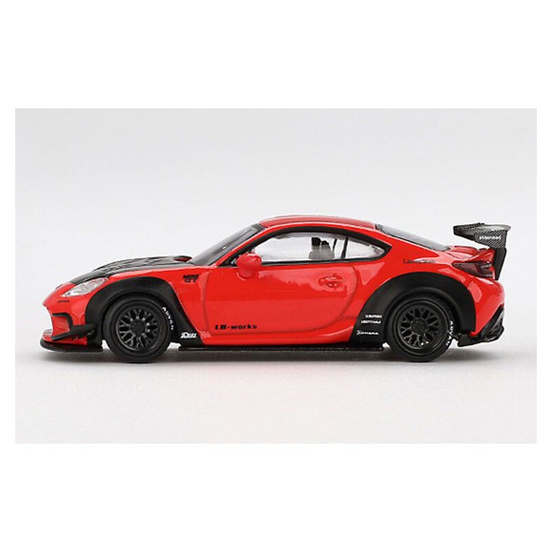 Toyota GR86 '24, Rood (LB Nation red) 1:64, Mini GT