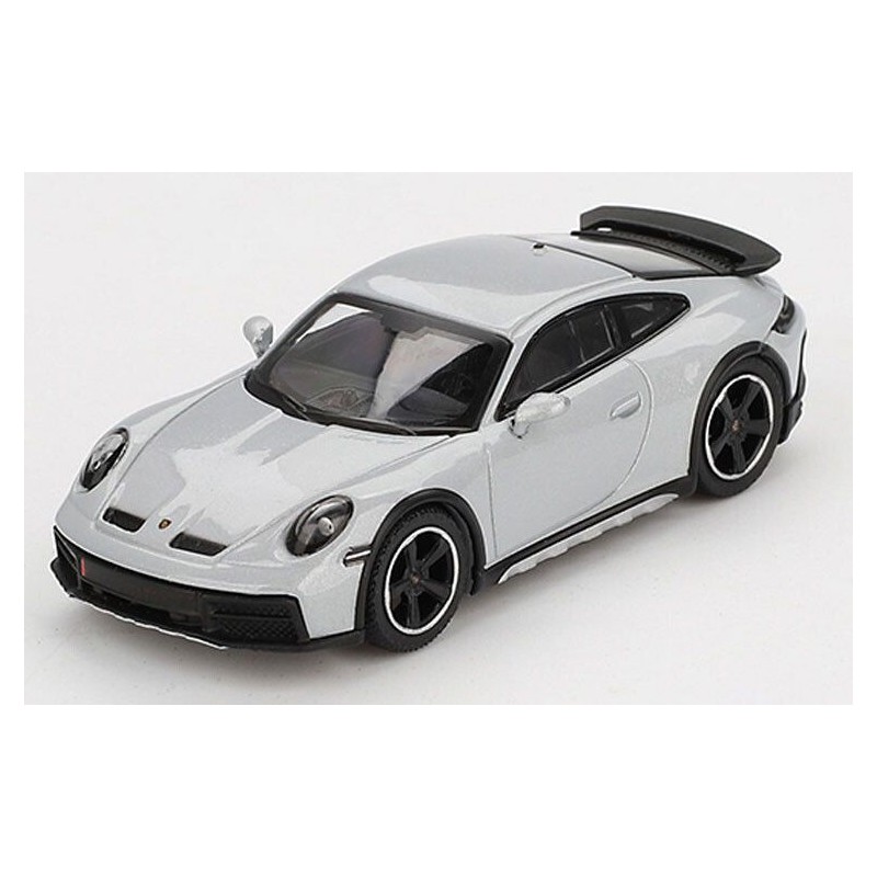 Porsche 911 (992) Dakar '23, (Grijs Metallic) 1:64, Mini GT