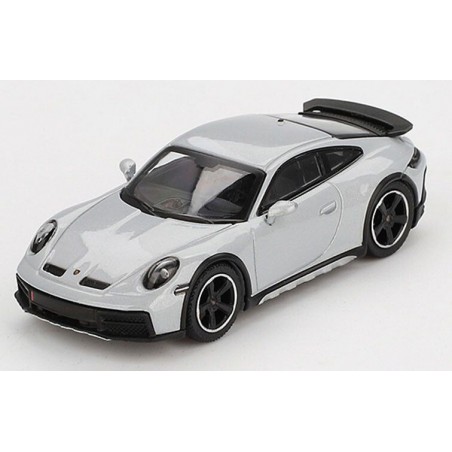 Porsche 911 (992) Dakar '23, (Grijs Metallic) 1:64, Mini GT