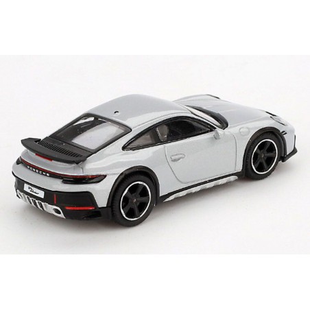 Porsche 911 (992) Dakar '23, (Grijs Metallic) 1:64, Mini GT