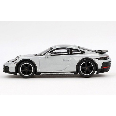 Porsche 911 (992) Dakar '23, (Grijs Metallic) 1:64, Mini GT