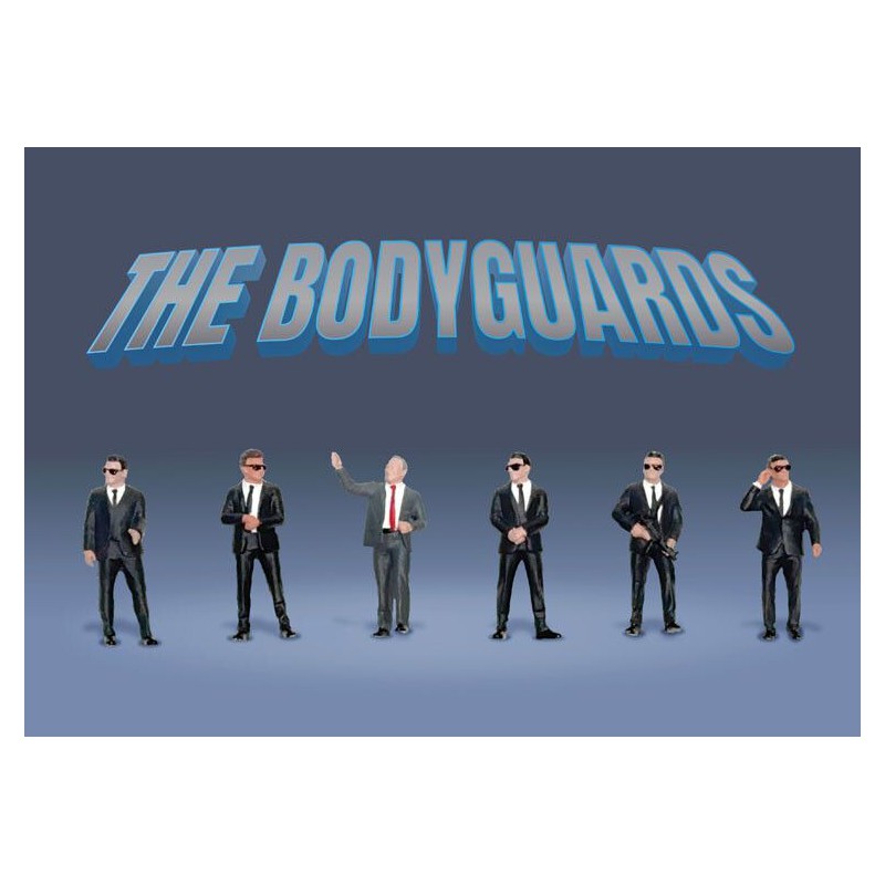 Figuren 6 stuks The Bodyguards Mini GT