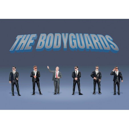 Figuren 6 stuks The Bodyguards Mini GT
