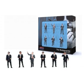 Figuren 6 stuks The Bodyguards Mini GT