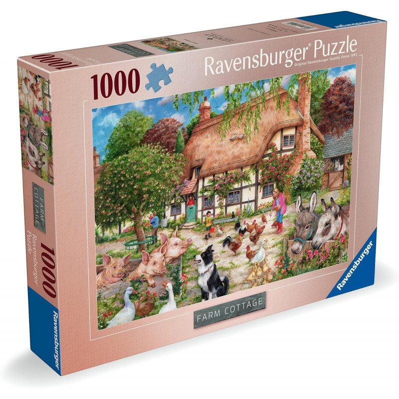 Farm cottage, 1000 stukjes Ravensburger
