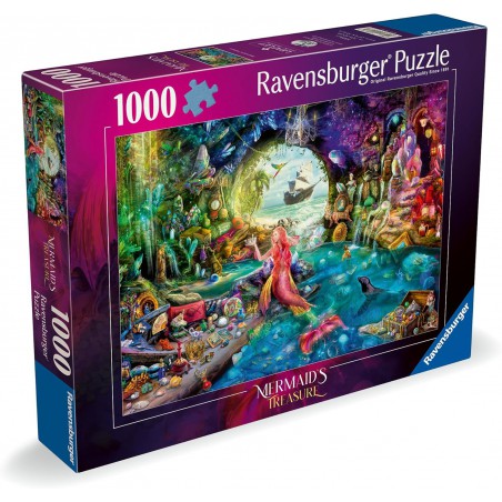 Mermaids treasure, 1000 stukjes Ravensburger Mermaids treasure, 1000 stukjes Ravensburger