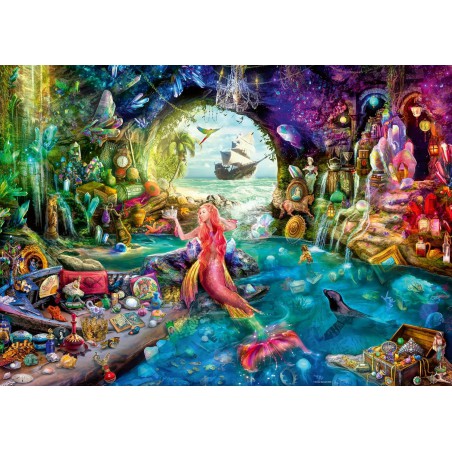 1000stukjes puzzel Ravensburger Mermaids treasure 1000stukjes puzzel Ravensburger Mermaids treasure