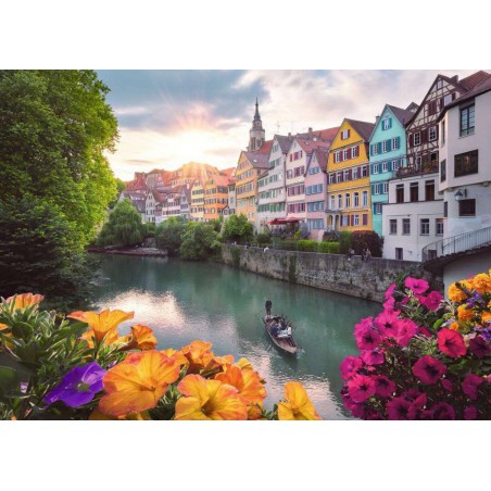 1000stukjes puzzel Ravensburger Trip to Tubingen 1000stukjes puzzel Ravensburger Trip to Tubingen