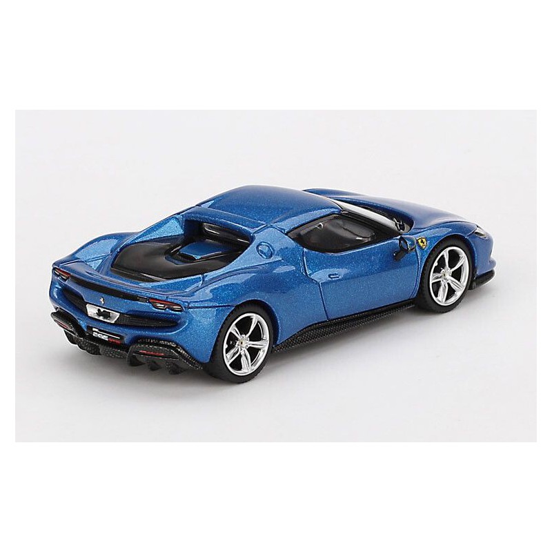 Ferrari 296 GTB '24, blauw (Blu Corsa),1:64, BBR Models