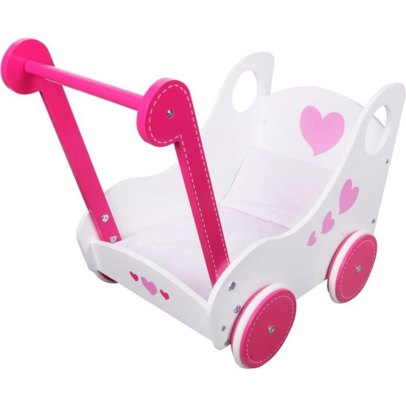 Poppenwagen Amia, Flora hout