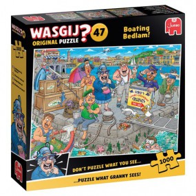 Wasgij Original 47, De boot in! 1000stukjes, Jumbo