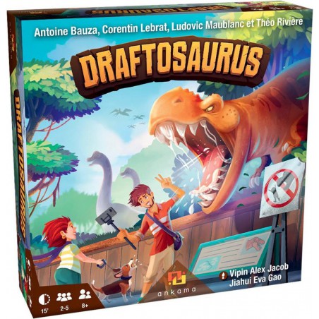 Draftosaurus, bordspel Draftosaurus, bordspel
