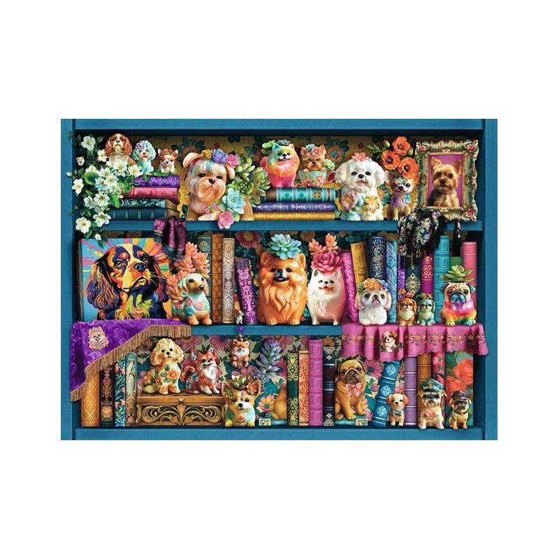 Precious Porcelain Pugs 500 stukjes Ravensburger