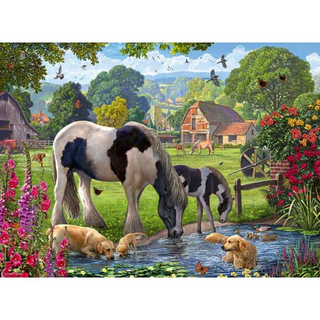 Hadlow Ponies 500 stukjes Ravensburger Hadlow Ponies 500 stukjes Ravensburger