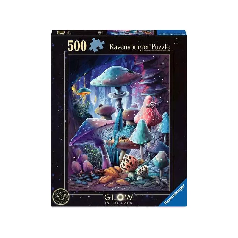 Moonlight Mushrooms, 500 stukjes Ravensburger