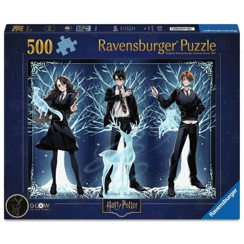 Harry Potter, Glow in the dark 500 stukjes Ravensburger