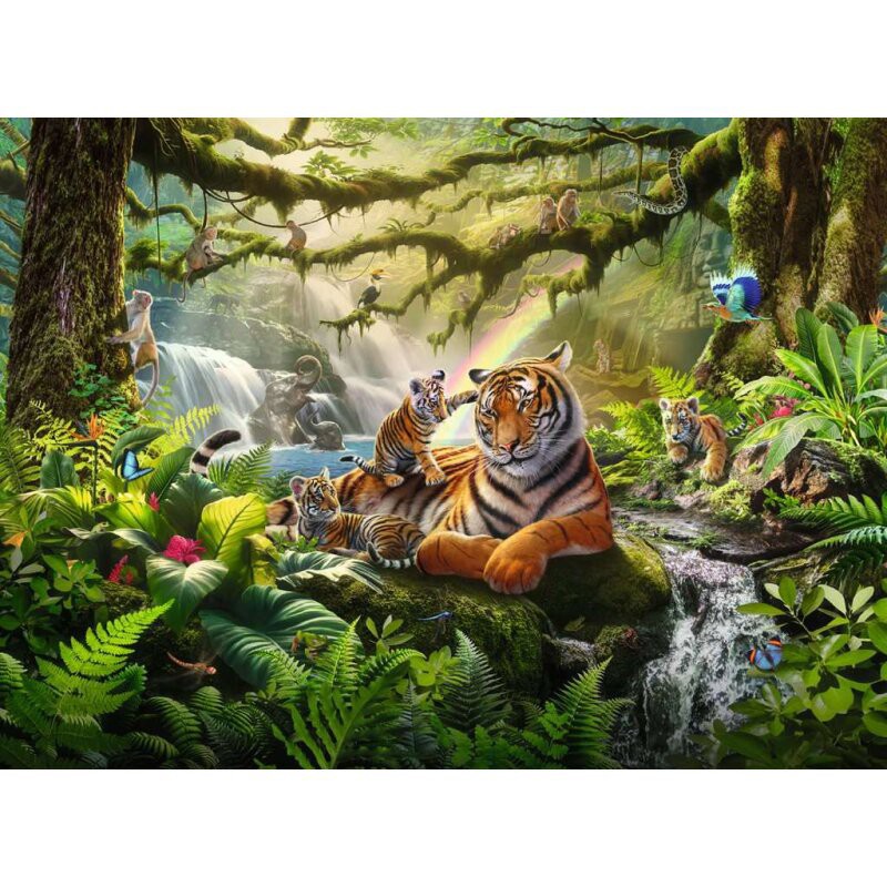 Ravensburger 300 stukjes Jungle wildlife wonders,